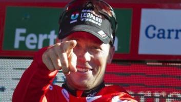 Chris Horner, líder de la Vuelta a España, cumplirá 42 años el próximo mes de octubre
