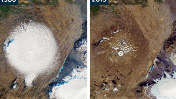 La NASA publica fotos que demuestran la desaparición del primer glaciar en Islandia