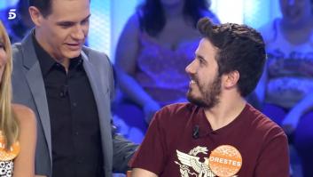 El error ortográfico en el regalo de Orestes a Christian Gálvez en 'Pasapalabra' (Telecinco)