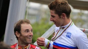 España, plata y bronce en el Mundial de ciclismo... y críticas del seleccionador a Valverde