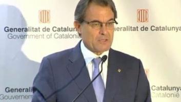 Artur Mas: "Esto ha llegado demasiado lejos y pasa porque Cataluña se pueda pronunciar"