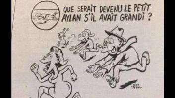 Polémica con 'Charlie Hebdo' por bromear en su portada con lo que hubiese sido Aylan de mayor