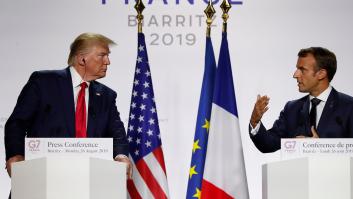 De los nervios a la calma: las claves de un moderado G-7 protagonizado por Macron y Trump