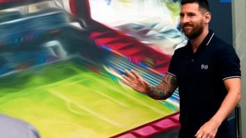 Messi recae de su lesión en el sóleo