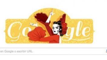 Lola Flores, protagonista del 'doodle' de Google por su 93 cumpleaños