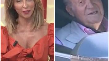 El 'palo' de María Patiño al rey Juan Carlos en 'Socialité' (Telecinco)