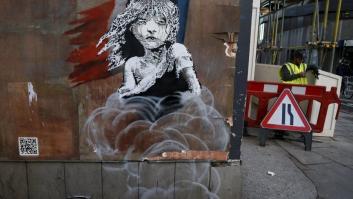 Banksy denuncia la situación de los refugiados de Calais en su último mural