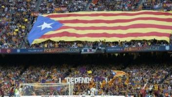 El Camp Nou grita por la independencia durante el Barça-Madrid (VÍDEO)
