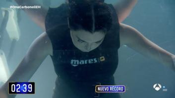 Pilar Rubio revela cómo logró estar más de cuatro minutos bajo el agua sin respirar