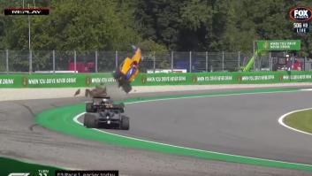 Espeluznante accidente en Monza durante la prueba de Formula 3