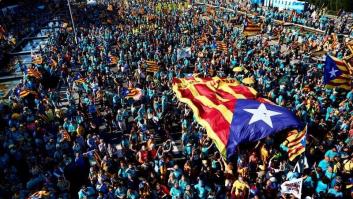 La marcha de la Diada registra la participación más baja de los últimos años en plena pugna del independentismo