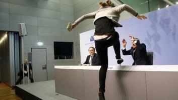 Femen reivindica la protesta contra Draghi pero Josephine Witt se desvincula del grupo feminista