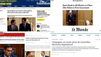 Así ve la prensa internacional la repetición de elecciones en España