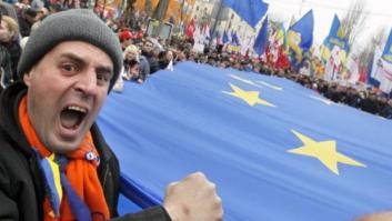 Decenas de miles de ucranianos exigen una asociación con la Unión Europea