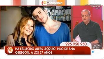 Ramón García rompe a llorar al mandar un mensaje a Ana Obregón tras la muerte de su hijo