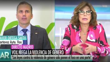 Ana Rosa Quintana deja sin habla a Ortega Smith (Vox) con este dato sobre la violencia de género