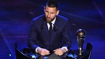 Leo Messi gana el premio 'The Best'
