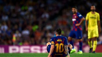 Messi sufre una elongación del aductor del muslo izquierdo