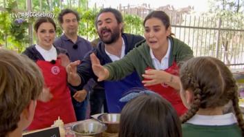 El Sevilla y Vicky Martín Berrocal pierden los papeles ante niños en 'MasterChef Celebrity'