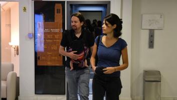 Bronca en 'LaSexta Noche' por esta imagen de Pablo Iglesias con su hija