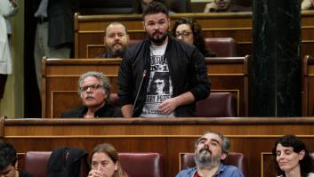 Rufián sentencia en una frase a Olona y señala a quién votaría él en Andalucía