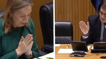 "Como no soy grupo mixto...": el tenso momento entre Ana Pastor y Patxi López en la Comisión de Reconstrucción