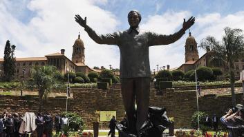 Una estatua de nueve metros como homenaje a Mandela (FOTOS, VÍDEO)
