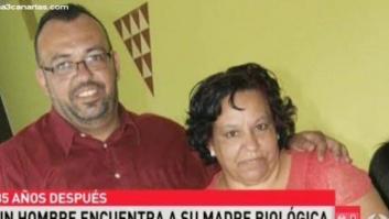 Un niño robado y su madre se reencuentran en Canarias 35 años después gracias a Facebook