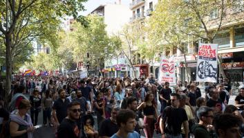 Cientos de personas se manifiestan en Madrid contra las casas de apuestas