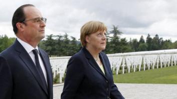 Merkel y Hollande lanzan un mensaje de paz en el centenario de la Batalla de Verdún