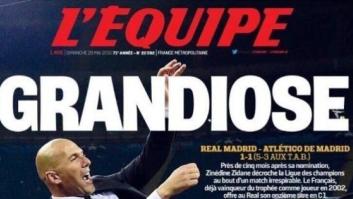 Las portadas del triunfo del Real Madrid en la final de Milán