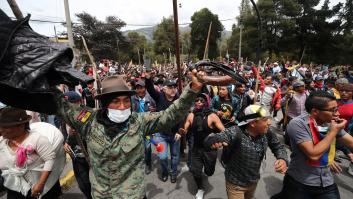 Las impactantes imágenes de las protestas en Ecuador