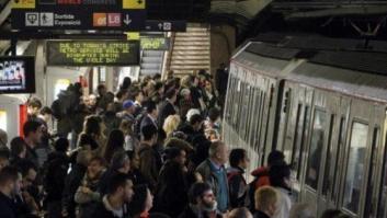 Huelga parcial de trabajadores de metro este lunes en Barcelona
