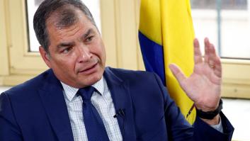 El ex presidente Rafael Correa pide adelantar las elecciones en Ecuador ante la "grave conmoción social"
