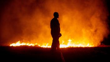 El fuego de Boiro, que ha quemado 2.200 hectáreas, es el único activo en Galicia