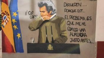 El autor del grafiti de Fernando Simón en Valencia: "Me encanta y me hace mucha gracia"
