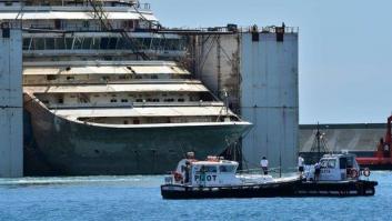 Naufragio del 'Costa Concordia': fotos de su llegada a Génova