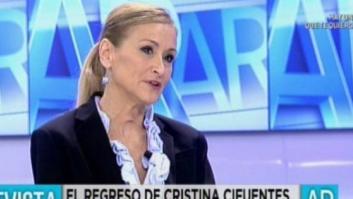Cristina Cifuentes acusa a IU de buscar el "estallido social"