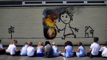 El inesperado regalo de Banksy a los alumnos de una escuela de Bristol