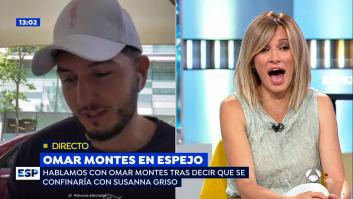Susanna Griso se queda con esta cara tras la loca proposición de Omar Montes en 'Espejo Público'