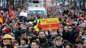 Marcha pro-vida en París con gritos de "¡Viva España!" y presencia del PP