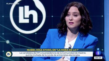 Mónica López le pregunta a Ayuso si Vox es "extremo" y no hay ninguna sorpresa en su respuesta