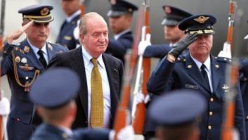 El rey Juan Carlos reaparece en Colombia tras su abdicación (FOTOS)
