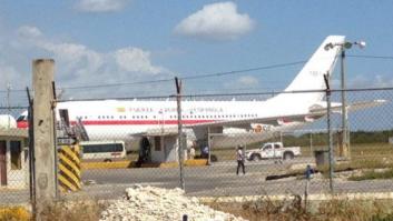 El avión del príncipe Felipe se avería en la República Dominicana