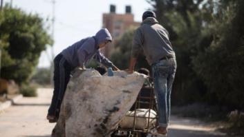 El trabajo infantil, uno de los sustentos Gaza