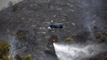 Incendio en Málaga: 17 personas desalojadas en los Montes de Málaga