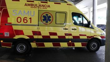 Un tren turístico vuelca en Mallorca y deja once heridos, uno de los menores en estado grave