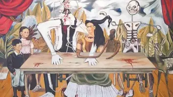 La increíble (por que no hay quien se la crea) historia de 'La mesa herida' de Frida Kahlo