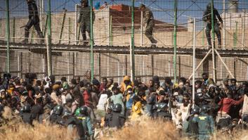 Dos años y medio de prisión para 13 migrantes por el salto a la valla de Melilla