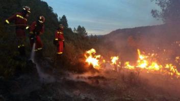 Una negligencia es la causa más probable del incendio forestal de Bolbaite